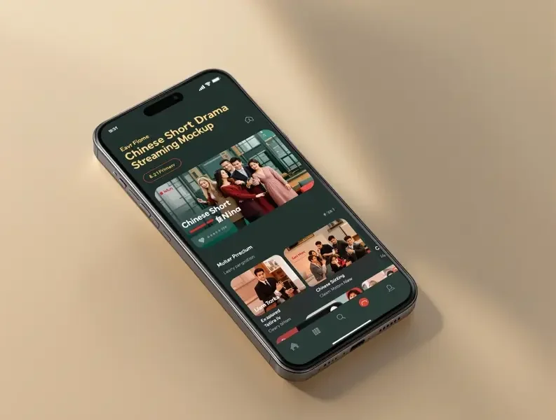 绮梦言情短剧离线站 APP 界面 绮梦言情短剧离线站APP 界面展示